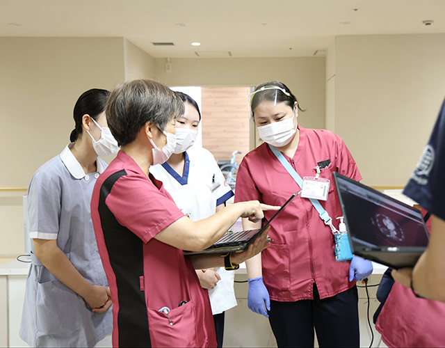 インターンシップの様子